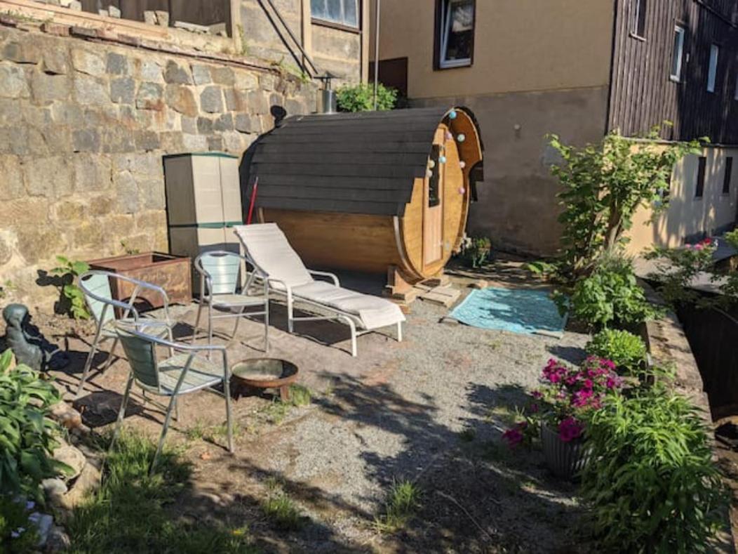 赛博尼茨Urlaubstraum Mit Pool, Terrasse & Fluss Im Garten - Ut公寓 外观 照片