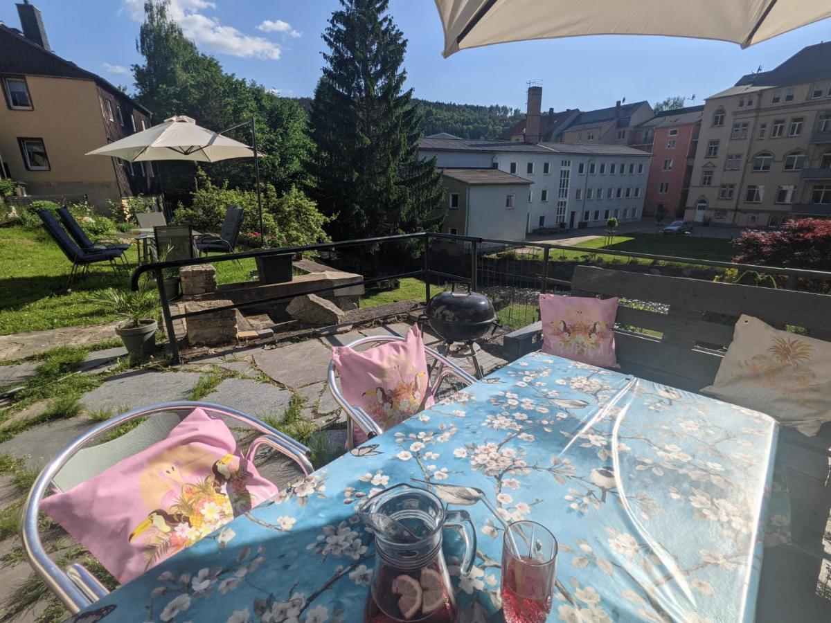 赛博尼茨Urlaubstraum Mit Pool, Terrasse & Fluss Im Garten - Ut公寓 外观 照片