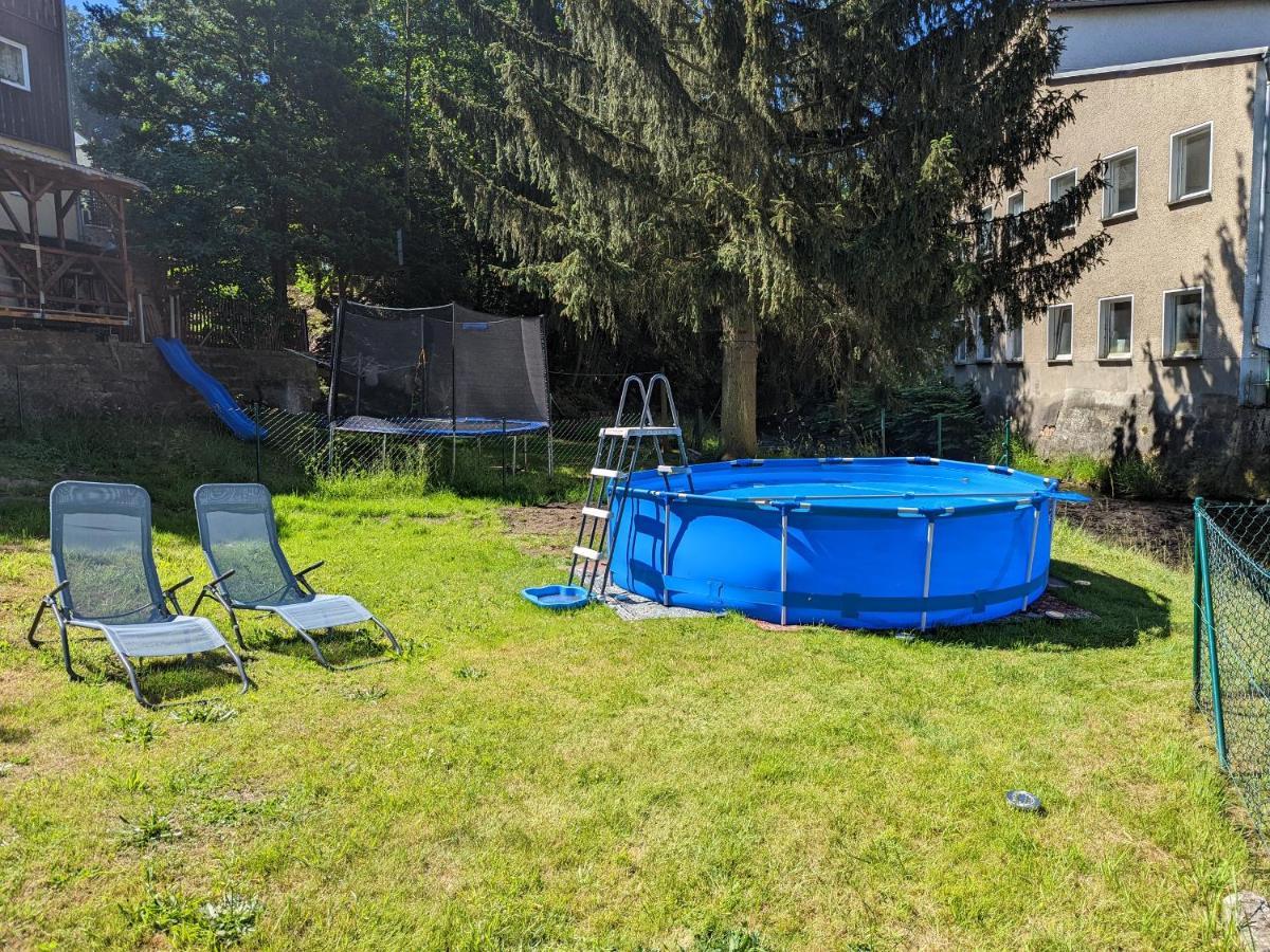 赛博尼茨Urlaubstraum Mit Pool, Terrasse & Fluss Im Garten - Ut公寓 外观 照片