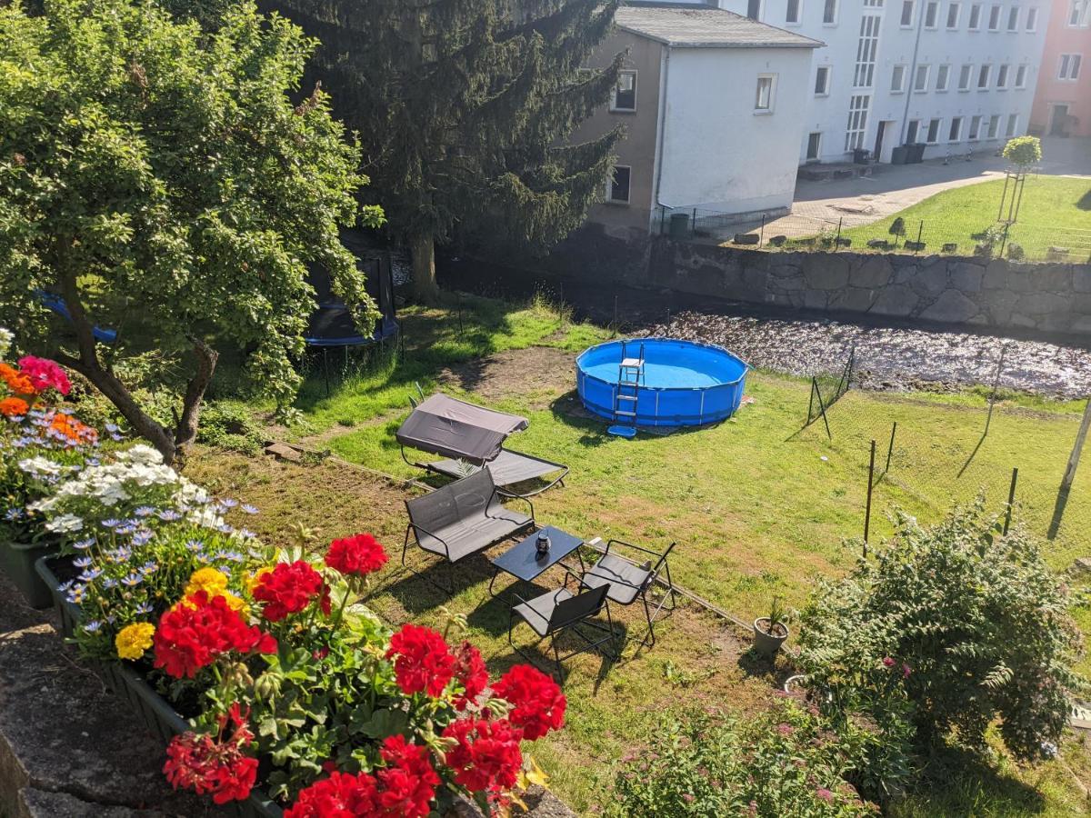 赛博尼茨Urlaubstraum Mit Pool, Terrasse & Fluss Im Garten - Ut公寓 外观 照片